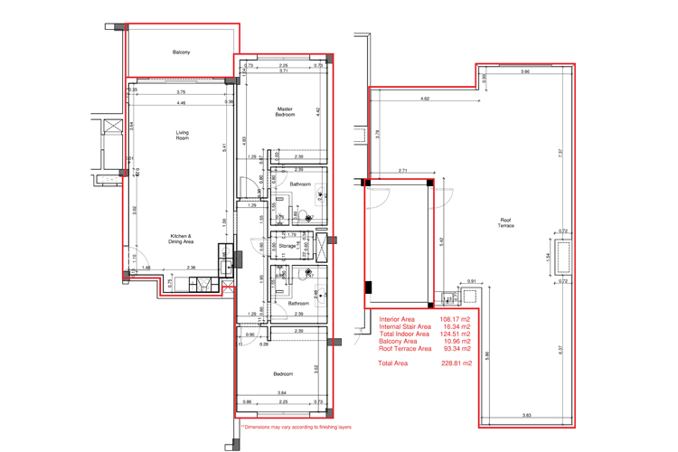 Apartment with Roof, Pool & Sea view - 0